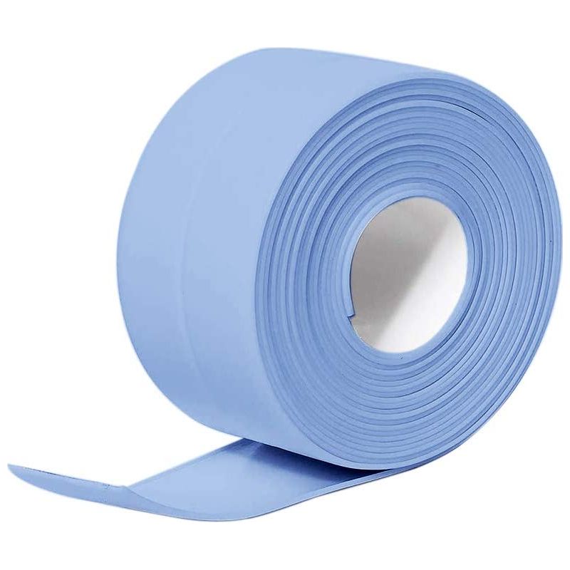 Silikon-dichtungsband Für Badezimmer, Wasserdicht, Selbstklebend, Aus Pe, Für Badewanne, Dusche, Toilette, Küche, Waschbecken, Boden, Wand, Eckenschutz – Blau