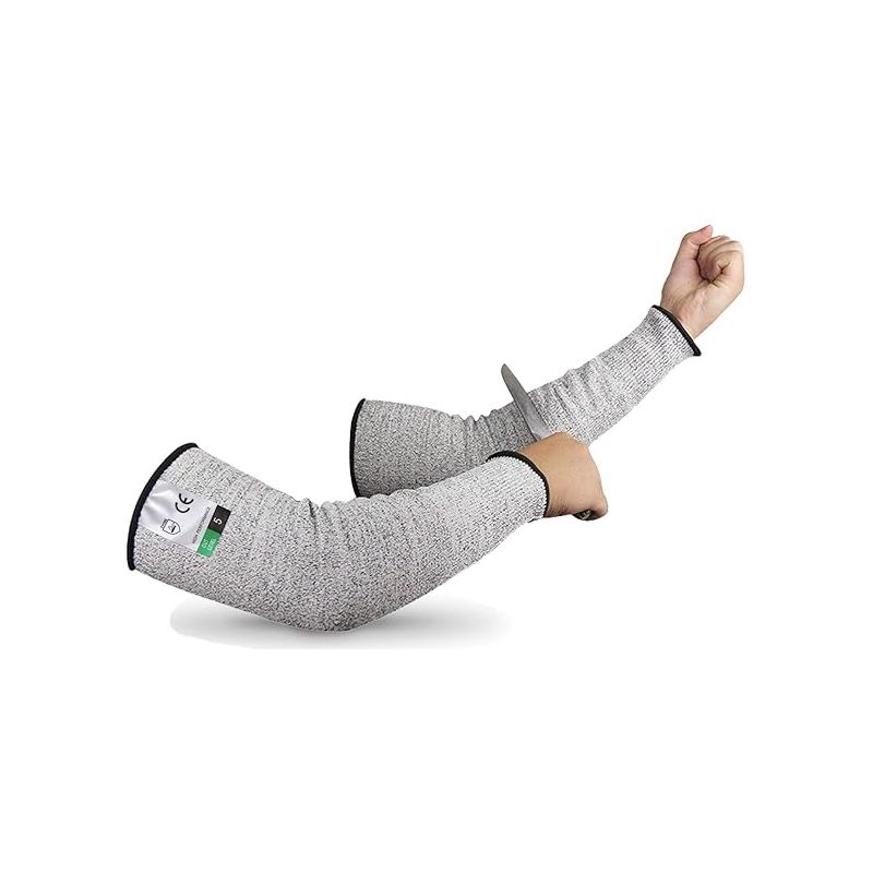 Schnittfeste Handschuhe, Arbeitshandschuhe, Schutzstufe 5 Und En388-zertifiziert, Gartenhandschuhe, Schnittfeste Handschuhe Zum Austernöffnen, Schweißen, 2 Stück (45 Cm)