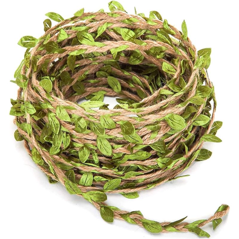 Künstliche Blättergirlande – 20 M – Rustikale Wanddekoration Im Dschungel-ranken-stil Für Garten Oder Hochzeit