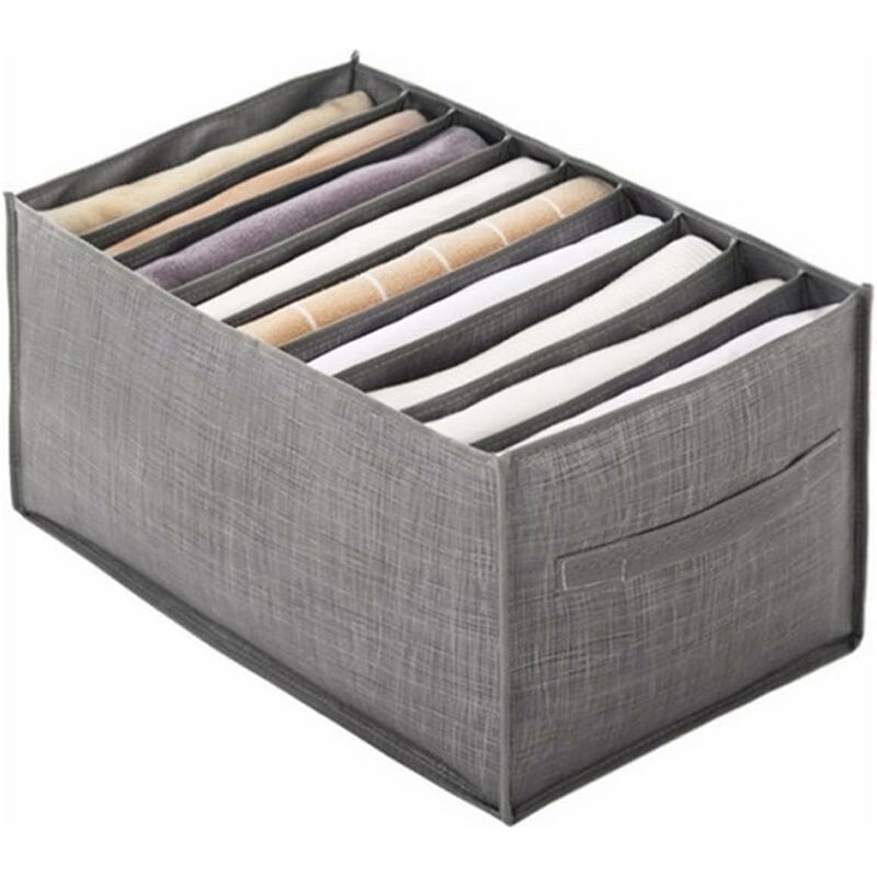 Schubladenorganizer Für Kleidung, Faltbare Und Waschbare Aufbewahrungsbox Für Kleidung, Jeans, Leggings, T-shirts, Socken, Unterwäsche