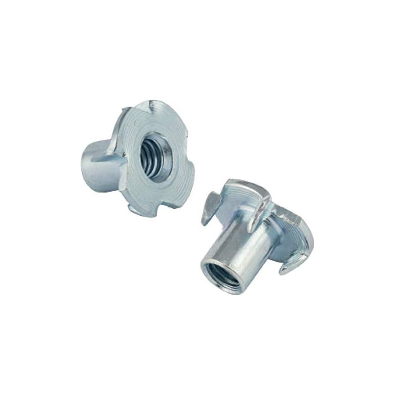 T-mutter, Klauenmutter, Vierkantmutter, Klauenverschraubung, M6 X 18 Mm, 50 Stück
