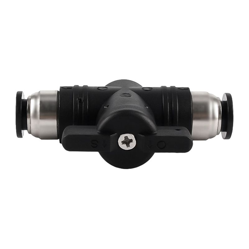 Stück 8 Mm Pneumatik-schnellkupplungen, Manuelle Ventilanschlüsse, Gerade Pneumatische Steckverbinder Zum Verbinden Von Polyethylen-, Nylon- Und Pu-schläuchen (buc-8)