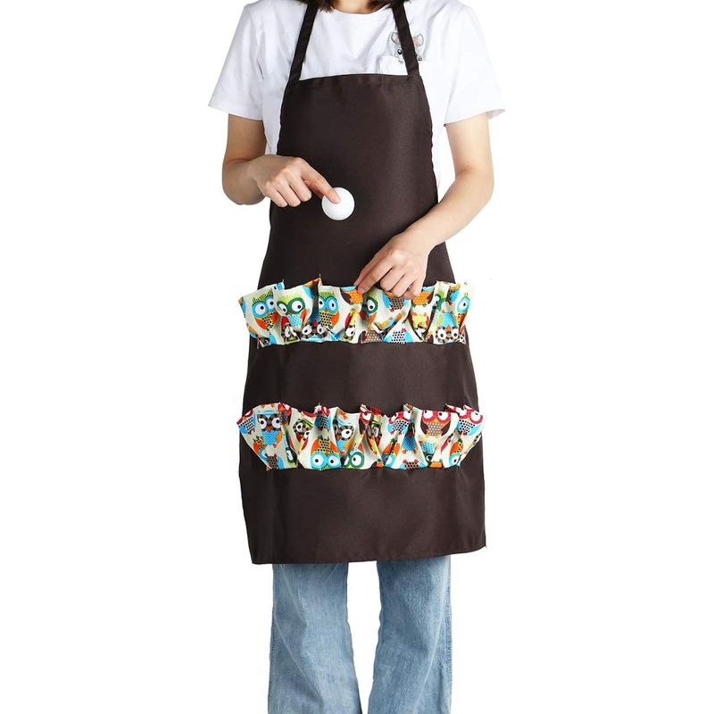 Doppellagige Jeansschürze Zum Eiersammeln Und -auffangen Mit Tiefen Taschen Für Den Hühnerstall. Zubehör Für Den Heimischen Hühnerstall. Arbeitskleidung (kindergröße). Groo