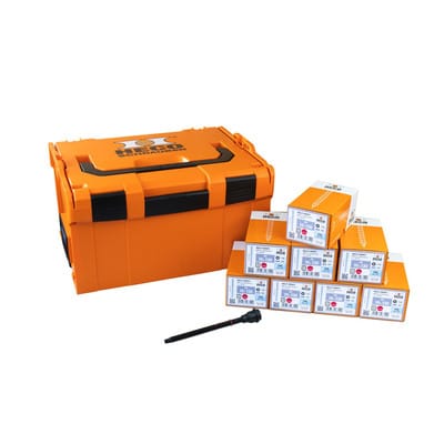 Heco Sortimentskoffer l-boxx 238 Multi-Monti mms-tc 10x130 mit 200 Schrauben
