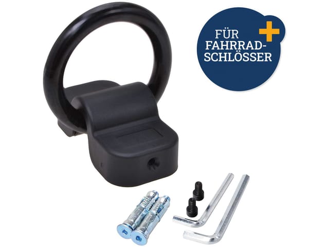 Filmer - Wand- und Bodenanker 49421, für Fahrradschlösser- und ketten