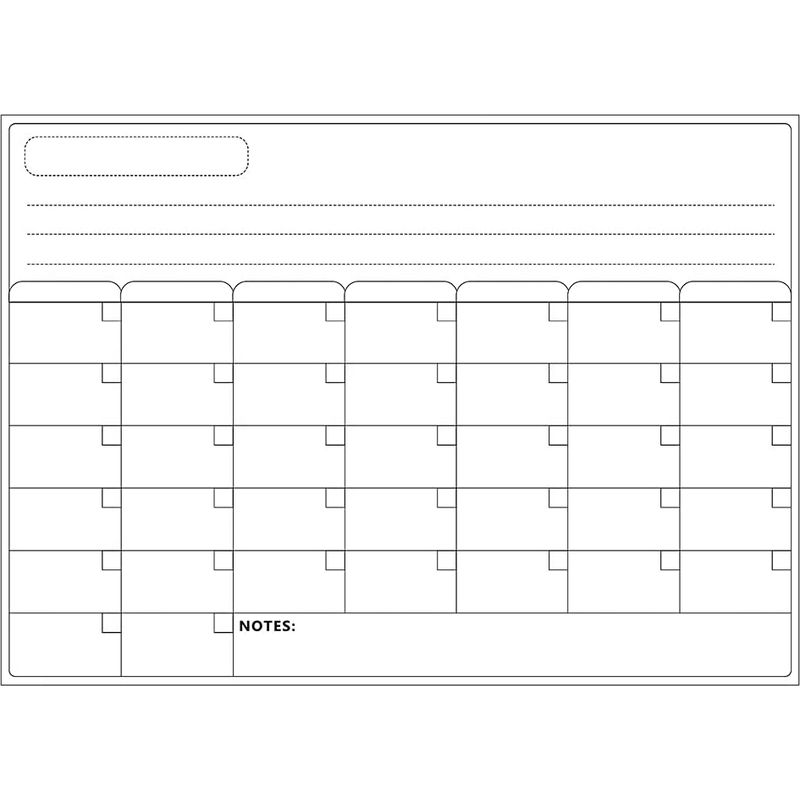 Whiteboard, Magnetische Whiteboard-tafel, Kalender, Kühlschrank-whiteboard-aufkleber, Küchen-kühlschrank-whiteboard – Weiß