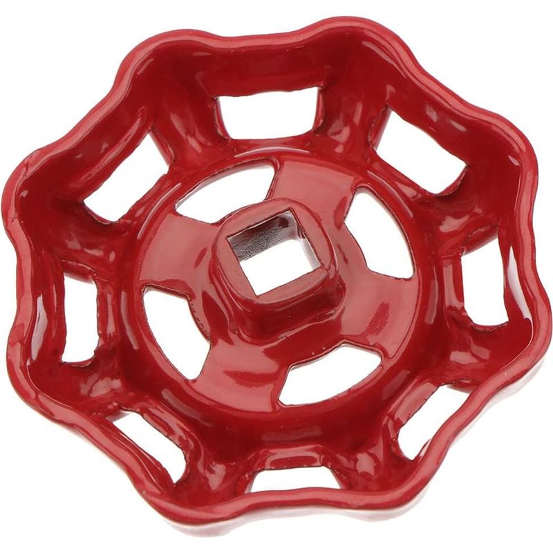 Ventilgriff Aus Rotem Eisen, Kugelhahn, Absperrventil, Wasserhahn, Ventilkopf, Griff 7x7 Mm, 1 Stück