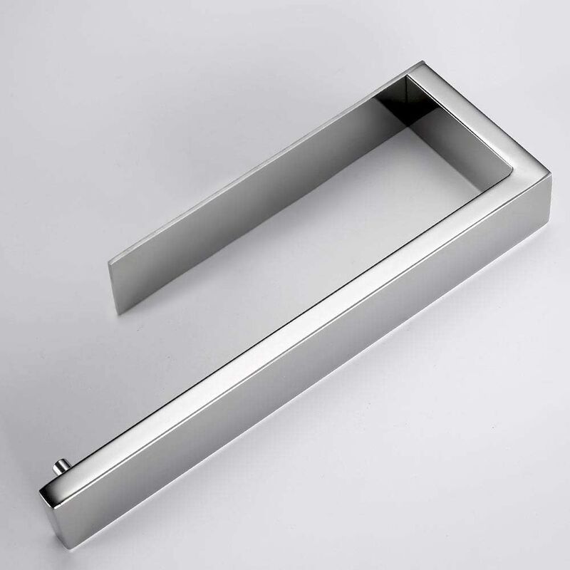 Handtuchring, Handtuchhalter, Handtuchstange Aus Edelstahl 304, Badezimmeraccessoires (kein Bohren Erforderlich, Silber)