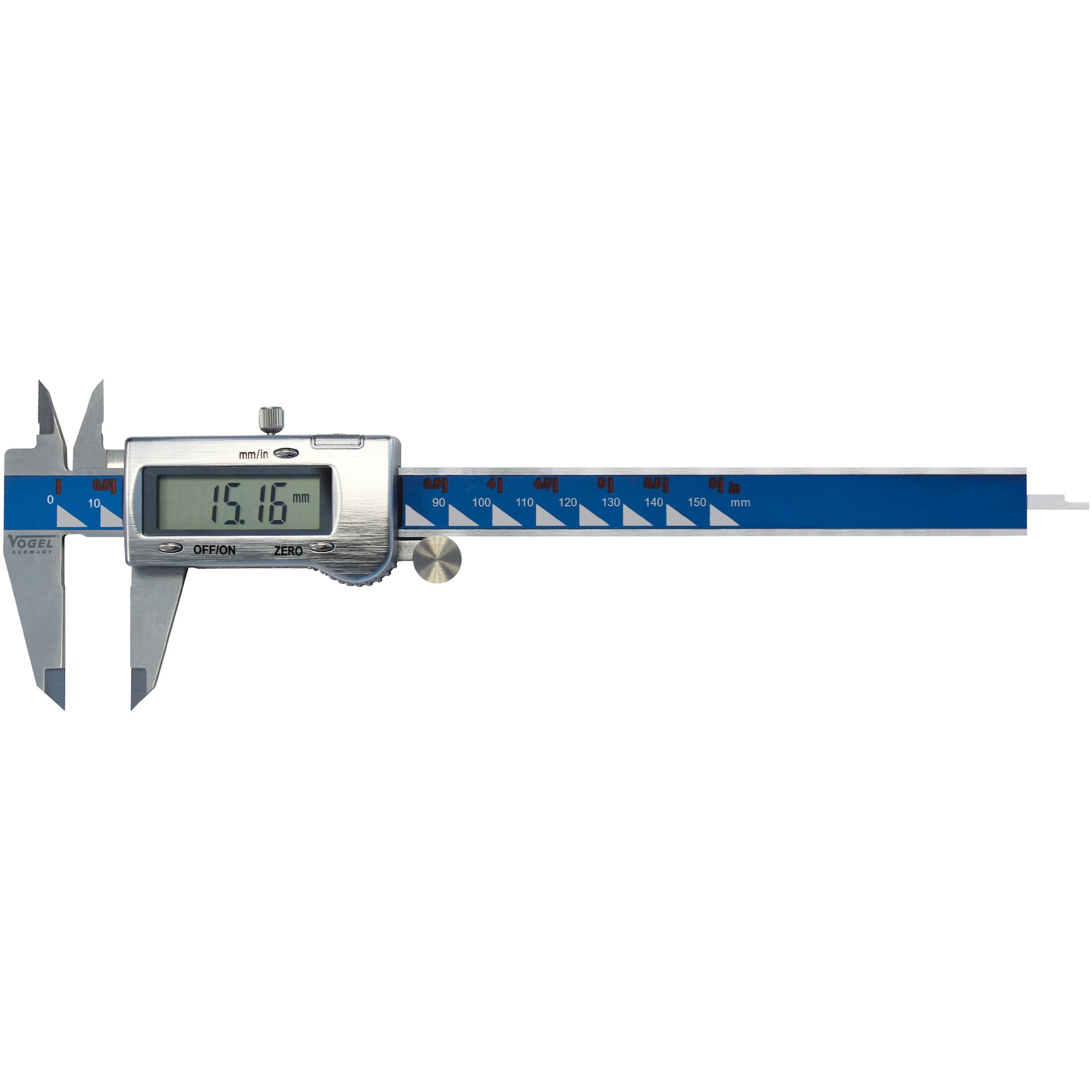 Germany elektrischer Digital Messschieber Messbereich 150 mm / 6 Inch - Vogel