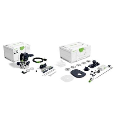 Oberfräse of 1010 REBQ-Set inkl. Zubehör-Set zs-of 1010 m im Systainer - Festool