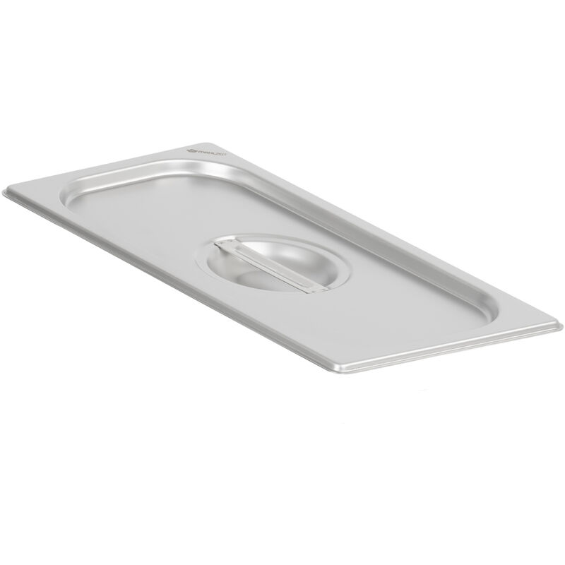 Mahlzeit - Deckel für 1/3 gn Behälter, Edelstahl Behälter-Deckel, Geeignet für 1/3 Gastro-Behälter
