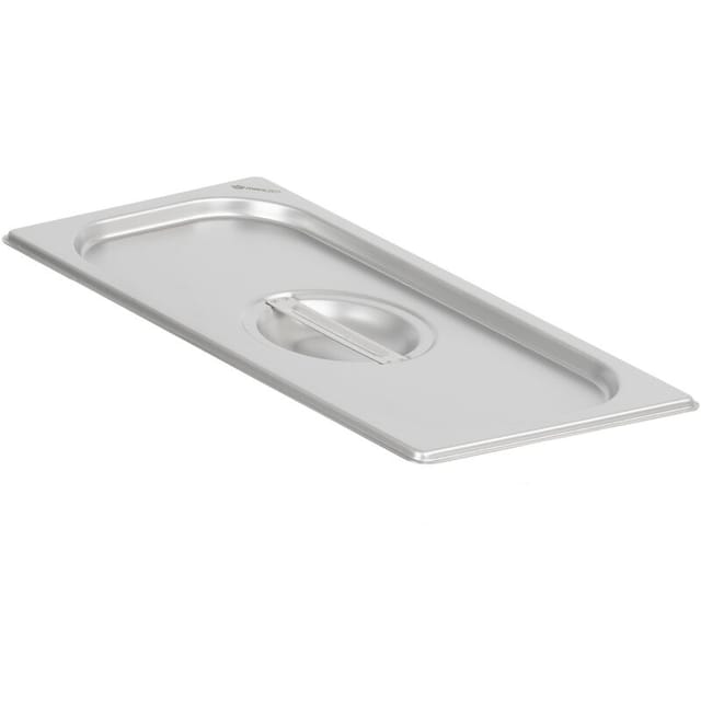 Mahlzeit - Deckel für 1/3 gn Behälter, Edelstahl Behälter-Deckel, Geeignet für 1/3 Gastro-Behälter