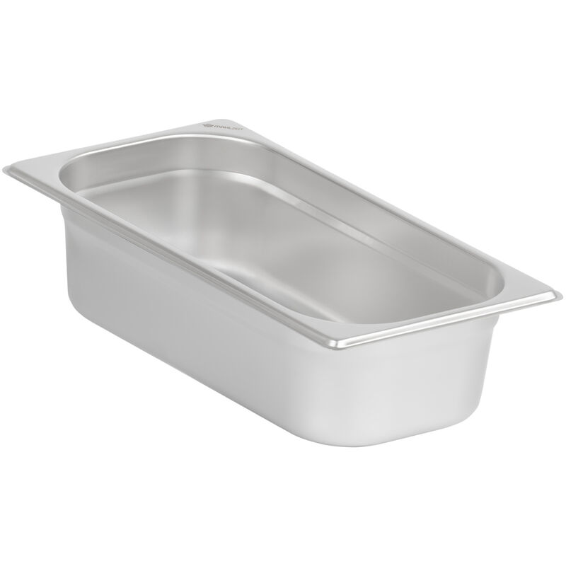 Gn Behälter 1/3, Höhe 100 mm, Edelstahl Gastronomiebehälter, Geeignet für Chafing Dishes - Mahlzeit