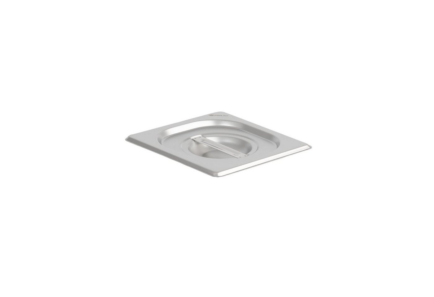 Mahlzeit - Deckel für 1/6 gn Behälter, Edelstahl Behälter-Deckel, Geeignet für 1/6 Gastro-Behälter Bild 2