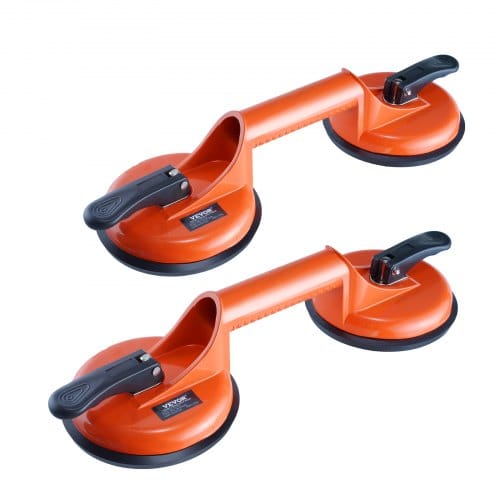 Mophorn - vevor Saugheber aus nbr Glasheber φ119mm Vakuumheber Belastbarkeit 85-150kg Glassauger Betriebstemperatur -20-60℃ Plattenheber Vakuum