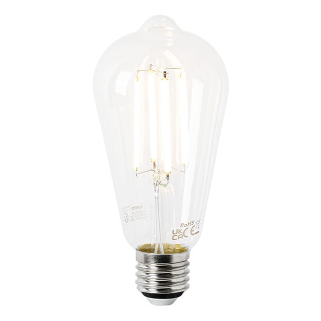 E27 LED-Lampe ST64 klar 2,2W 470 lm 2700K