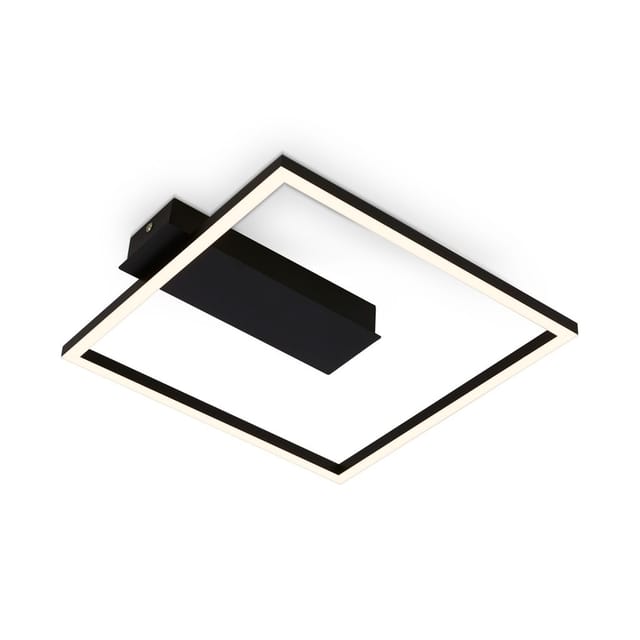Led Deckenleuchte, schwarz, LED/14W