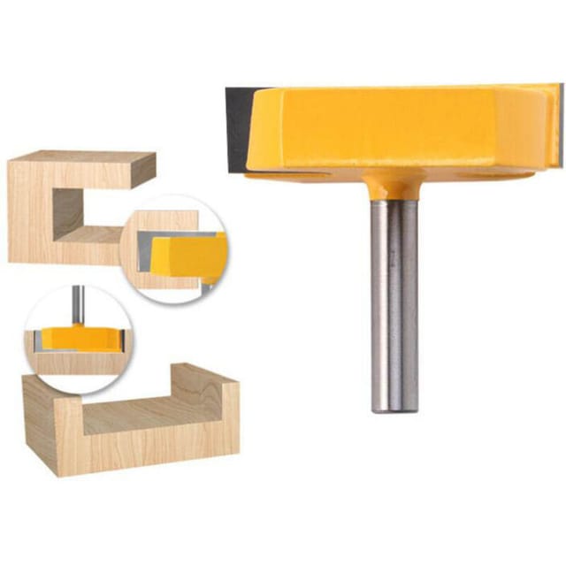 Fräser, Trimmer-Bit, Bodenreinigungsskalpell, Holzfräser mit 8 mm Durchmesser, Graviermaschine, flacher Hartmetallfräser – RWF-Fräser, Trimmer-Bit