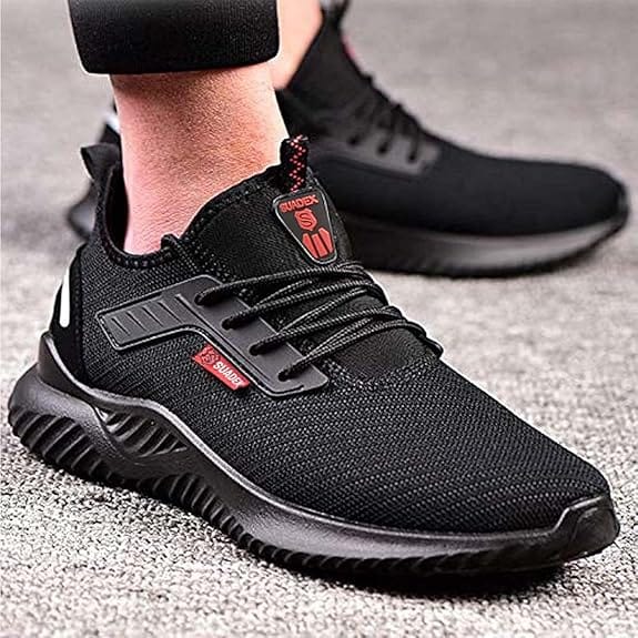 Leichte Sicherheitsschuhe Arbeitstrainingsschuhe für Männer und Frauen - 43EU - rwsafety shoes and boots
