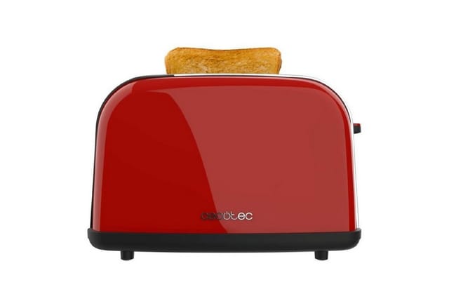 Cecotec Vertikale Toaster Toastin' time 850 Red Lite