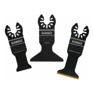 DeWALT Zubehör - 3-teiliges Multi-Tool Sägeblatt-Set DT20760