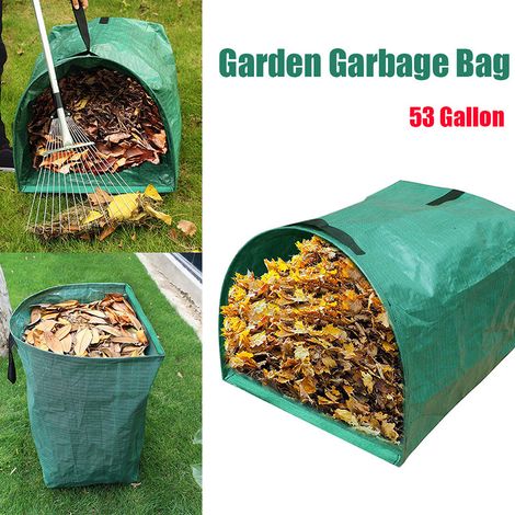 Reno – 200-liter-sack (quadratisch) – 1 Quadratischer 200-liter-sack Für Gartenabfälle