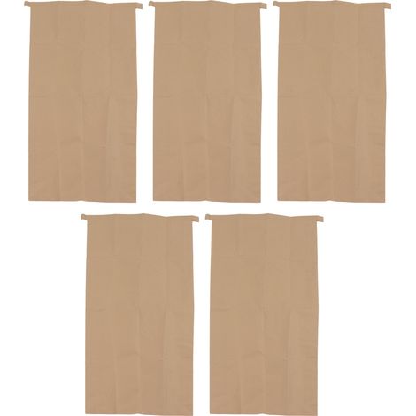 Gewebter Beutel Aus Verbundkraftpapier, Wasserdicht, 100 X 50 Cm, Aufbewahrungsbeutel Für Laub Für Haus, Garten, Terrasse Und Rasen.