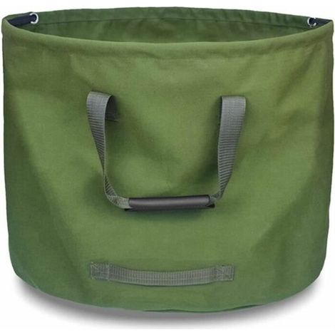 Royaluxe – 125-liter-gartensack, Robuster Gartenmüllsack Aus Canvas, Großer Wasserdichter Sack Mit Tragegriff
