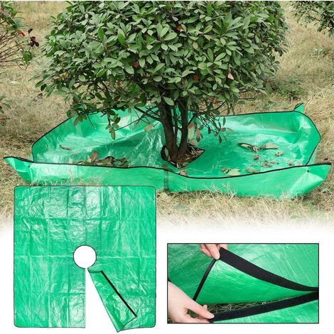 Buschfangkorb – Strauchschnittplane Mit 30 Cm Durchmesser – Wasserdichte Plane Zum Beschneiden Von Bäumen Und Sträuchern, Geeignet Für Kunstrasen – Effizientes Schneiden Und Einfache Aufbewahrung