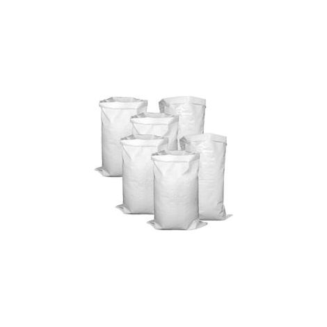 Packung Mit 10 Bauschuttsäcken (60 X 110 Cm) Für Baustellen Und Gärten, Zum Sammeln Von Bauschutt, Schutt Und Pflanzenabfällen