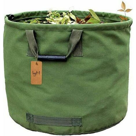 125-liter-gartentasche – Strapazierfähiges Militär-canvas – Gummigriff – Höhe 45,7 Cm, Durchmesser 55,8 Cm