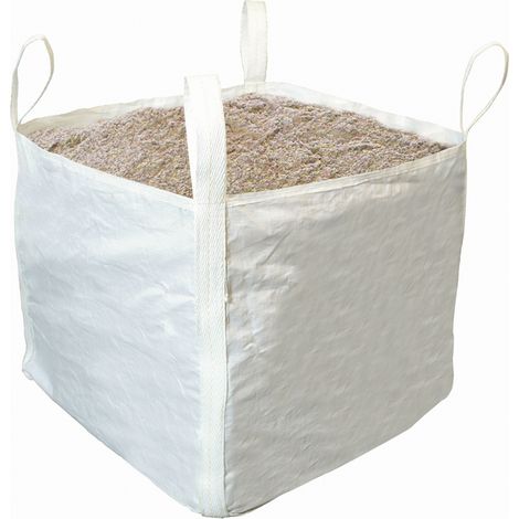 Silverline – 1-tonnen-abfallsack 900 X 900 X 800 Mm – Strapazierfähiges Polyethylengewebe – 4 Trageschlaufen – Maximale Traglast 1000 Kg – 675274