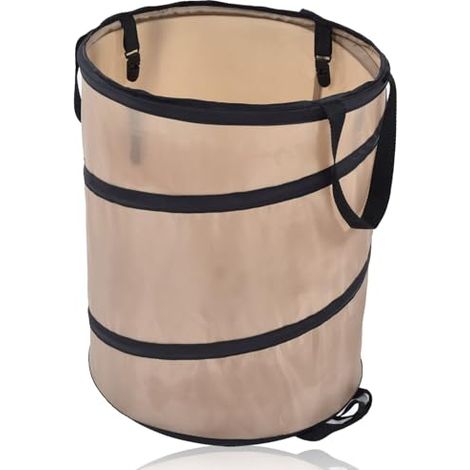 Zusammenfaltbarer 10-gallonen-gartensack, Laubsäcke, Camping-mülleimer, Falteimer, Verstärktes Oxford-gewebe Mit Stahlfederung