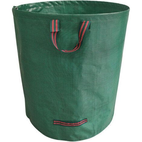 Grünschnittsack Mit Deckel – 132 Gallonen, 80 X 100 Cm, Laubsack Mit Griff, Faltbar