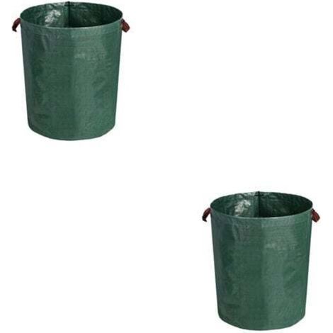 2 X 100l Reißfeste Gartensäcke (verdickte Ausführung 100l 50x65cm)