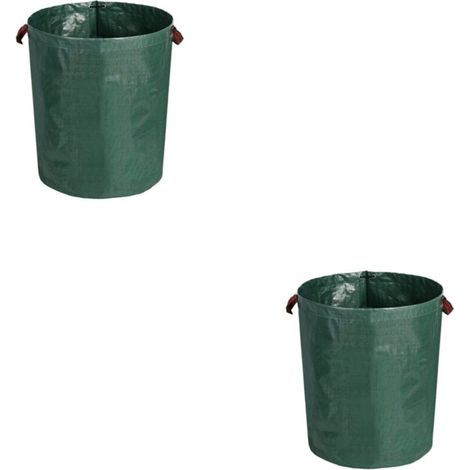 Fenoplastica2x 200l Reißfeste Gartensäcke (verdickte Ausführung 200l 56x80cm)