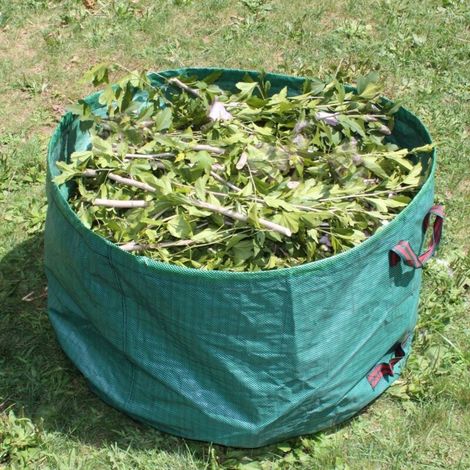Bardusch Gartensack, Stabiler Pp-gartenabfallsack – Freistehend Und Faltbar – Abfallsäcke Für Gartenabfälle, Rasenschnitt, Grünschnitt – Wiederverwendbar