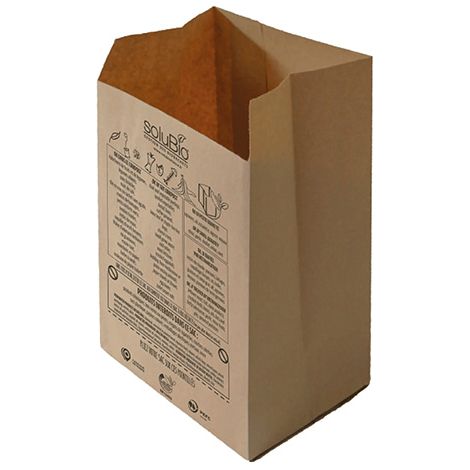 Matisère – Packung Mit 300 Kompostierbaren 10-liter-kraftpapiertüten – Feuchtigkeitsbeständig – Ok Compost-zertifiziert – C060003
