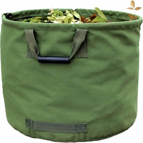 Reno – Müllsack Mit Großem Fassungsvermögen Für Laub – Armeegrün, Sonnengelb