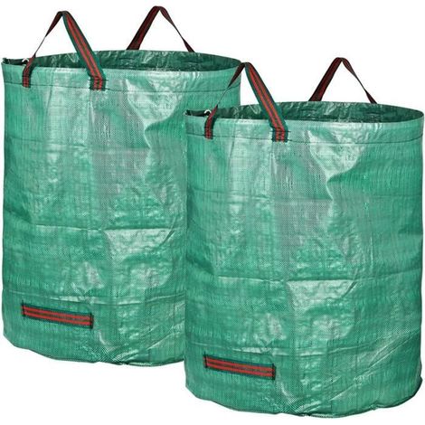 Gewebter Müllsack Für Gartenabfälle – Bemsm – 272 L – Grün