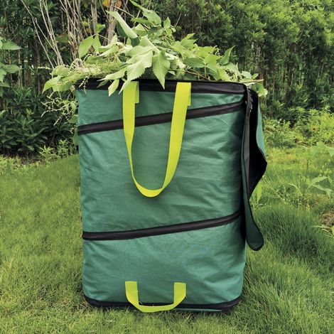 Nortene Quadratische Pop-up-tasche 125 L - 50 X 50 X 50 Cm - Grün