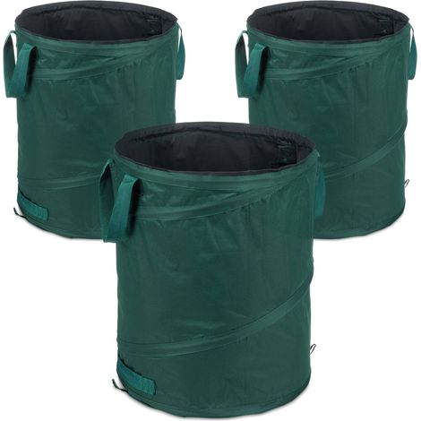 3 Stück 90-liter-gartensäcke