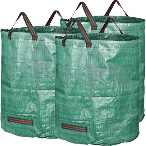 Gartenabfallsack – Nicht Spezifiziert – 272 L – Faltbar – Wiederverwendbar – Green-ywey