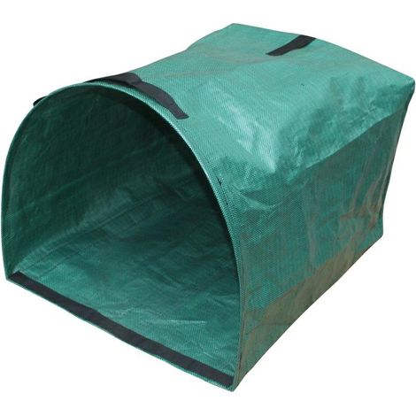 Bradas 200l Grüner Faltbarer Gartensack Mit Griffen