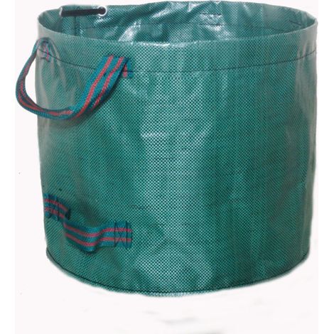 Sollbry 16-gallonen-mehrweg-gartenabfallsack, 17,8" X 15", Robuster, Faltbarer Gartenabfallsack Mit Verstärkten Griffen