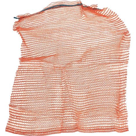 Raschel Kordelzugbeutel 30x50cm 5kg / Orange (100/2000/6000)