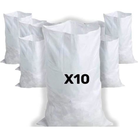 Professionelle Bauschuttsäcke – 55 X 95 Cm – 55 Kg Tragkraft – Gewebtes Polypropylen – Wiederverwendbar