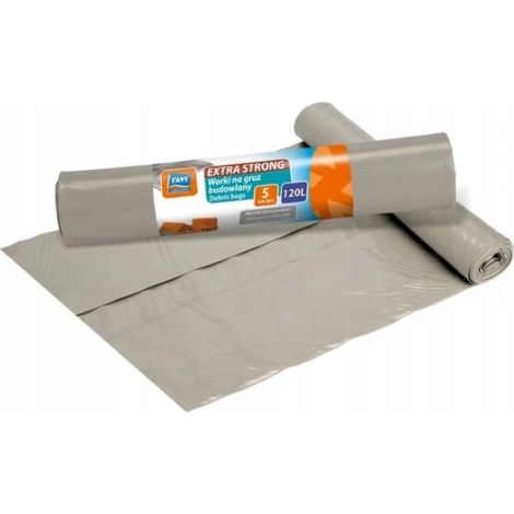 Hochleistungs-müllsäcke, 5er-pack, 120 L
