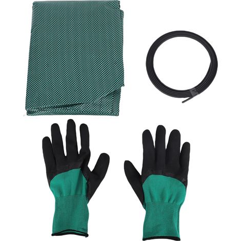 Set Mit 3 Wasserabweisenden Gartensäcken Zum Sammeln Von Laub Und Gartenabfällen