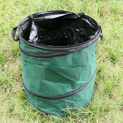 Reno – 100l Faltbarer Runder Stoffmüllsack Für Garten Und Laub